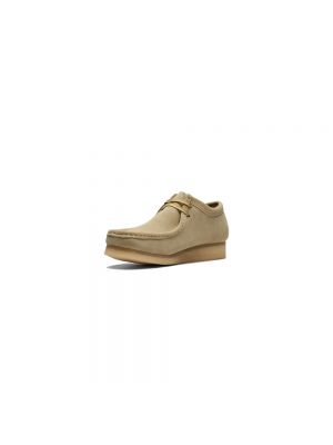 Loafers Clarks beżowe