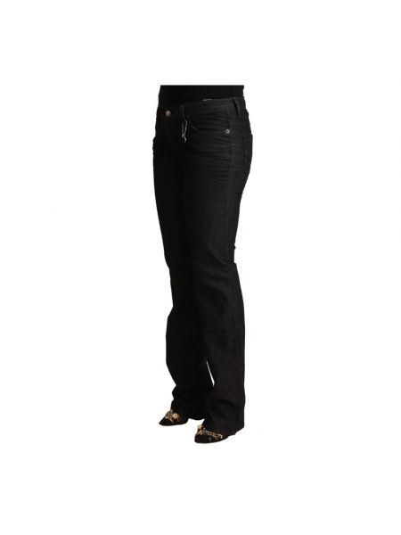 Jeansy skinny z niską talią Costume National czarne