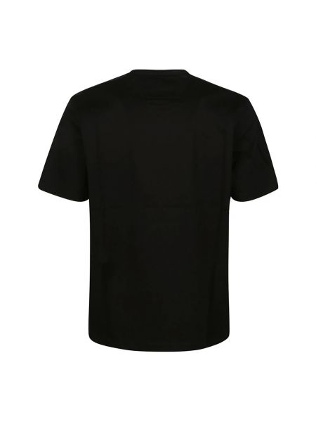 Jersey t-shirt mit print C.p. Company schwarz