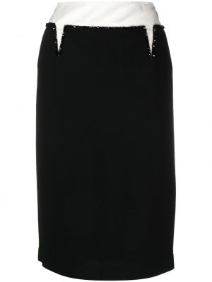 Křišťálové vlněné pouzdrová sukně Nº21