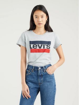 Marškinėliai Levi's® pilka