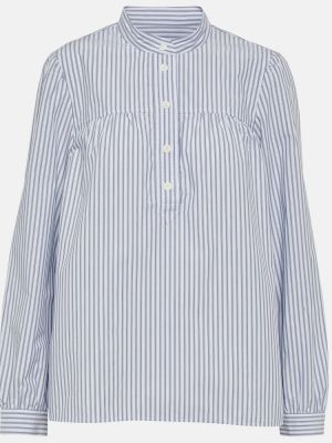 Памучна блуза на райета A.p.c.