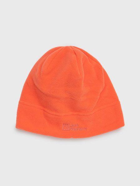Dzianinowa czapka Jack Wolfskin pomarańczowa