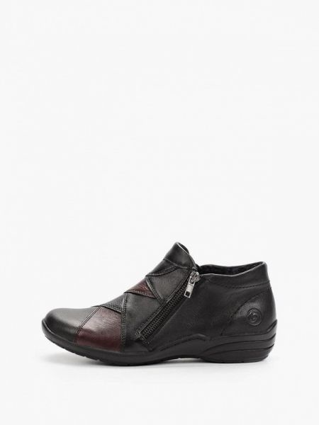Черные ботинки Remonte