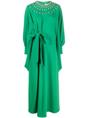 Вечерна рокля Huishan Zhang зелено