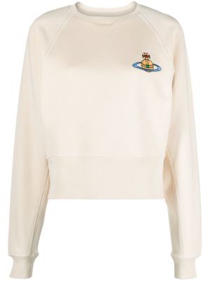 Sweatshirt aus baumwoll Vivienne Westwood beige