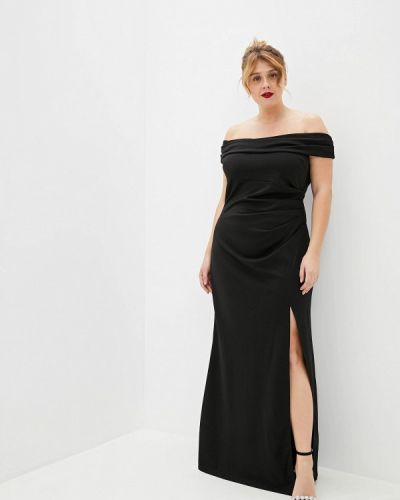 Сукня Goddiva Size Plus, чорне