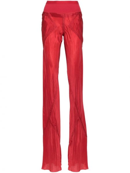 Pantalon Rick Owens rouge