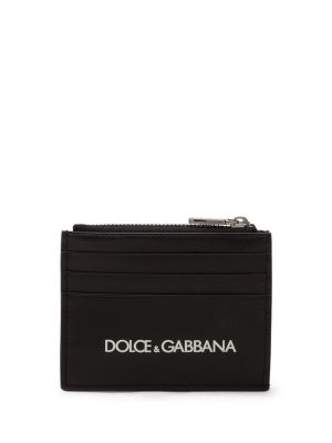 Cartera con estampado Dolce & Gabbana negro