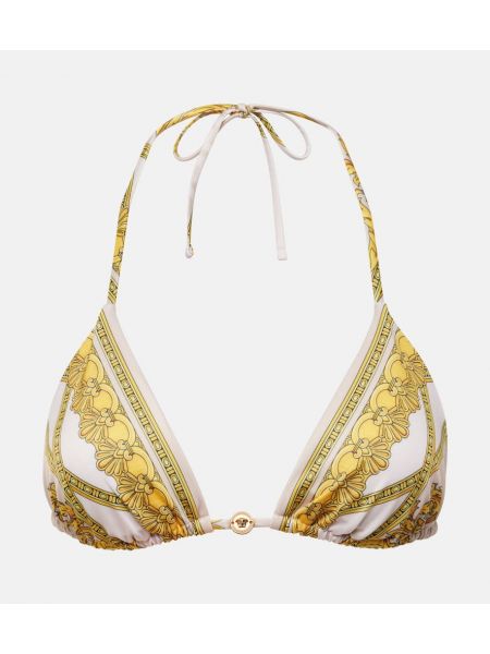 Painettu bikinit Versace beige