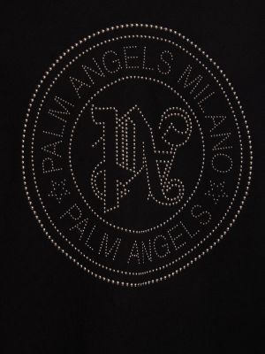 Sweatshirt aus baumwoll Palm Angels schwarz