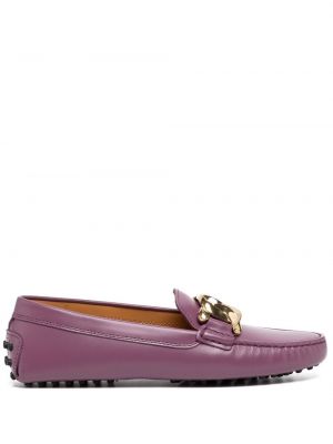 Loafers Tod's lilla