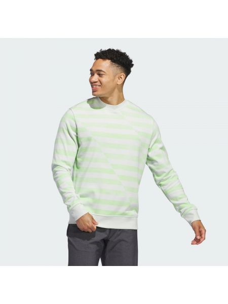 Bluza dresowa z nadrukiem Adidas zielona