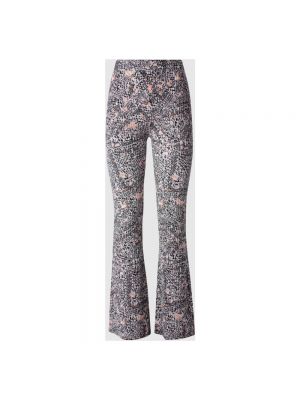 Pantalones de lana de flores con estampado Lala Berlin