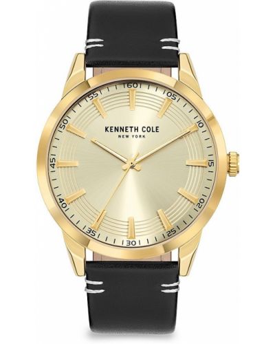 Klasyczny zegarek skórzany Kenneth Cole New York