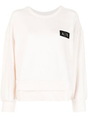 Sweatshirt Armani Exchange hvit