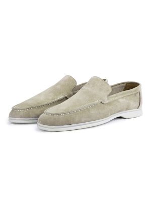Casual δερμάτινα loafers σουέντ Ducavelli μπεζ