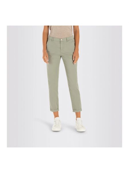 Pantalones chinos Mac verde