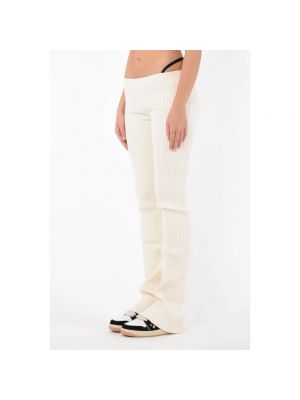 Pantalones de punto Barrow blanco
