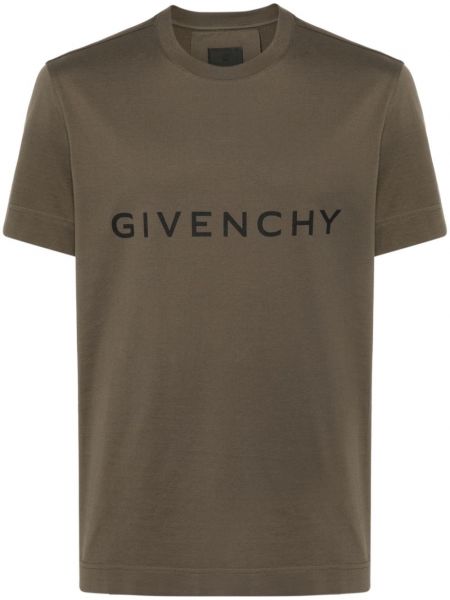 Памучна тениска с принт Givenchy