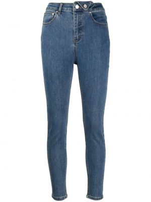 Jeans skinny taille basse B+ab bleu