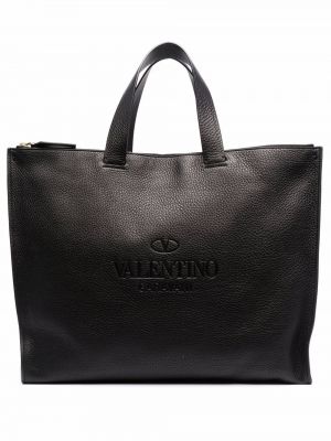 Bolso shopper Valentino Garavani negro