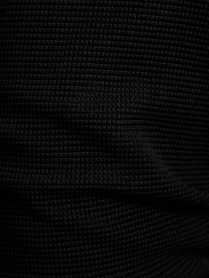 Viskózové rovné kalhoty Anine Bing černé