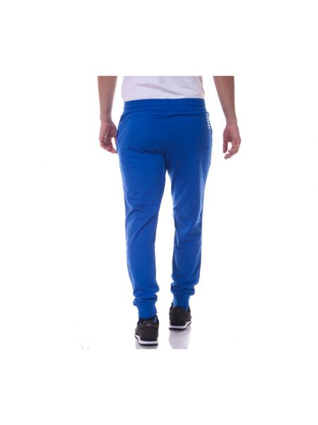 Spodnie sportowe Emporio Armani Ea7 niebieskie