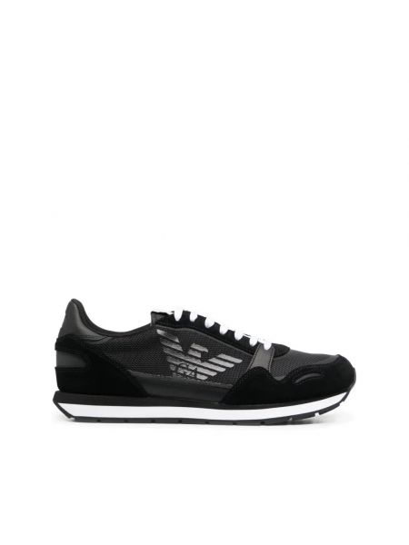Sneakersy casual Emporio Armani czarne