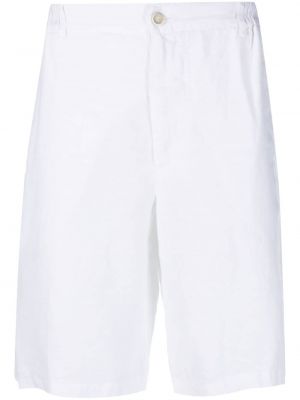 Lanene bermuda kratke hlače 120% Lino bela