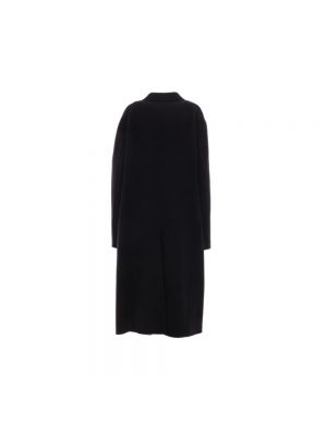 Abrigo de lana de cachemir con estampado de cachemira Givenchy negro
