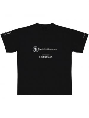 Tričko Balenciaga černé