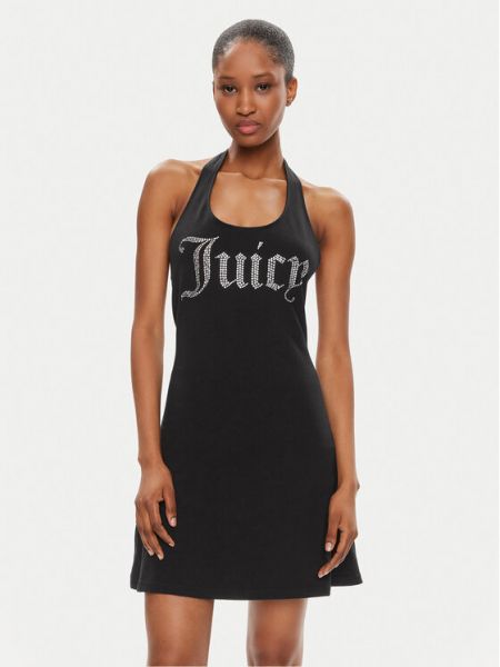 Slim fit ruha Juicy Couture fekete