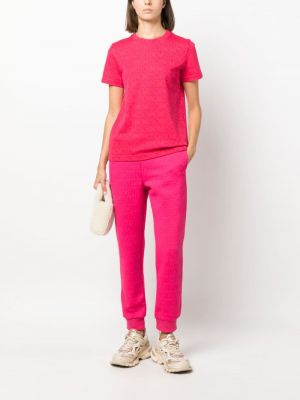 Jacquard sporthose Moschino pink