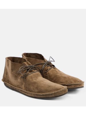 Wildleder ankle boots The Row beige