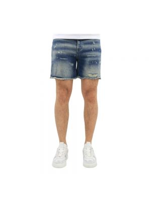 Shorts en jean Flaneur Homme bleu