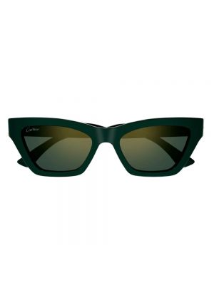Okulary przeciwsłoneczne Cartier zielone
