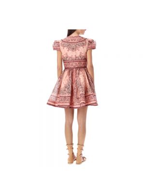 Sukienka mini Zimmermann różowa