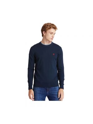Suéter de cuello redondo Timberland azul