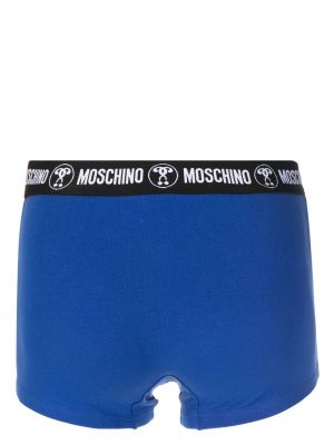 Slips en coton Moschino bleu