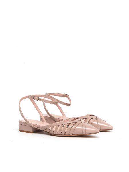 Sandale ohne absatz Anna F. pink