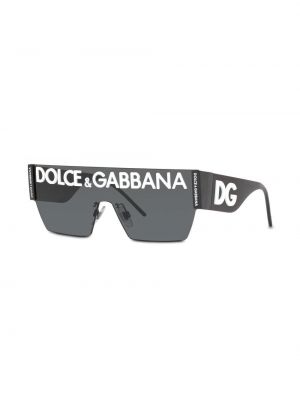 Akiniai nuo saulės chunky Dolce & Gabbana Eyewear juoda