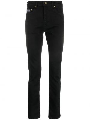 Blugi skinny slim fit Versace Jeans Couture negru