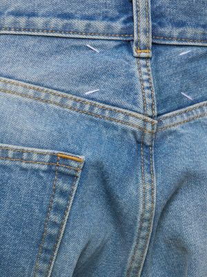 Jeans di cotone Maison Margiela blu