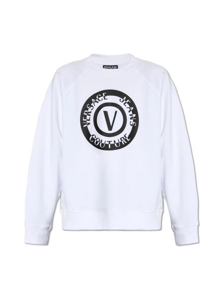 Bluza oversize Versace Jeans Couture biała