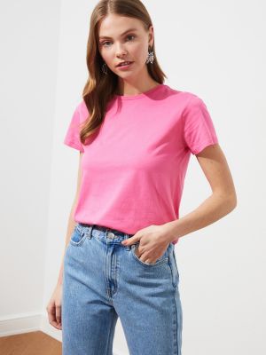 T-shirt Trendyol, rosa