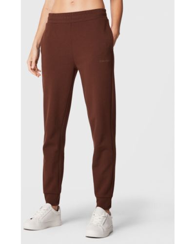 Pantalon de joggings slim Calvin Klein marron