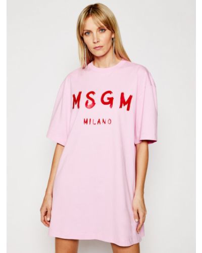 Růžové šaty Msgm