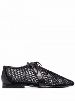 Nizki čevlji z mrežo Saint Laurent črna