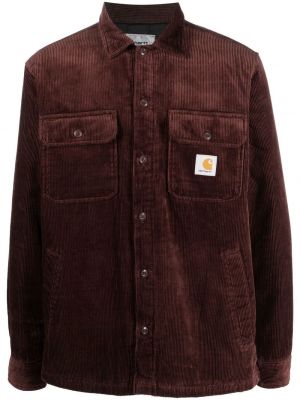 Skjorta Carhartt Wip brun